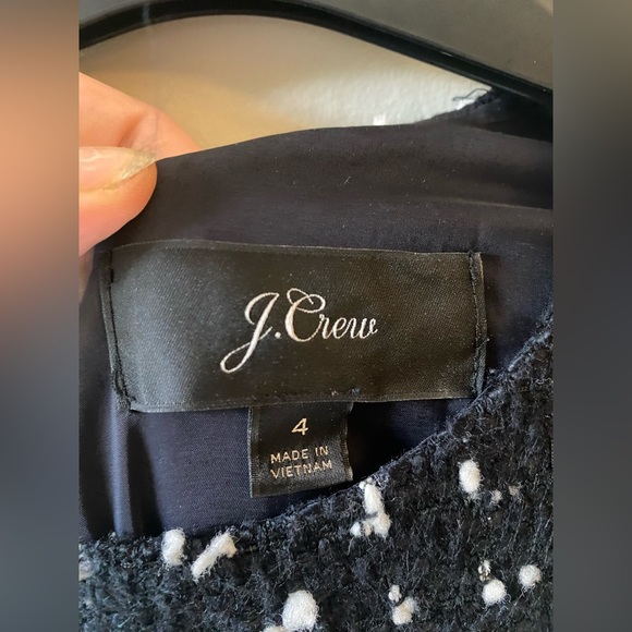 J Crew tweed cap sleeve dress. - Picture 4 of 5